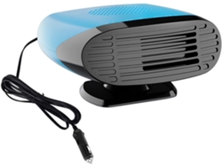 Calentador De Coche Que Se Conecta Al Encendedor De Cigarrillos Ventana Giratoria De 360° Desempañador De Parabrisas Azul Chrui