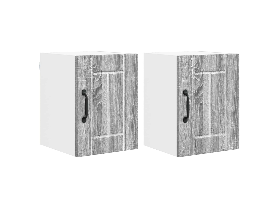 Maison Exclusive - Mueble De Cocina 2 Pcs Gris Sonoma 30 X 31 X 40 Cm