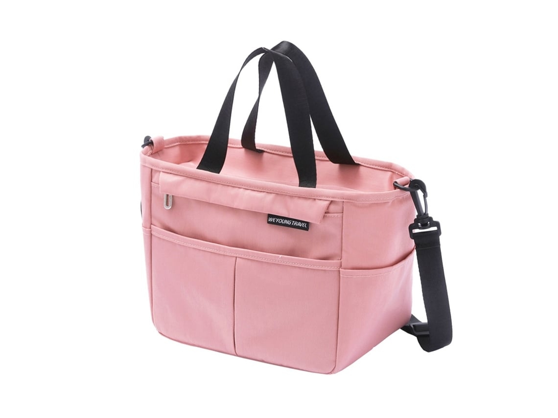 Bolsa Térmica Dupla Rosa Para Piquenique