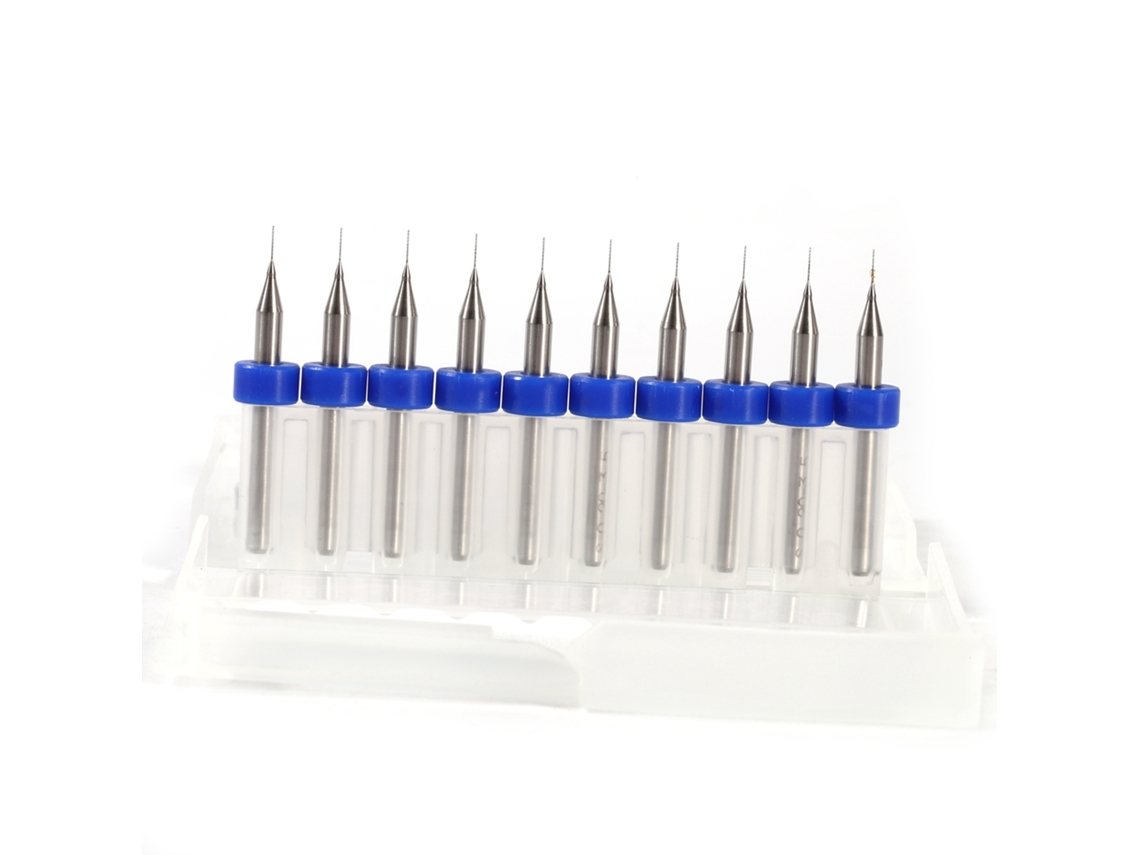 Brocas De Carburo De Tungsteno Para Placas De Circuito Impreso (pcb) (0,2 Mm)