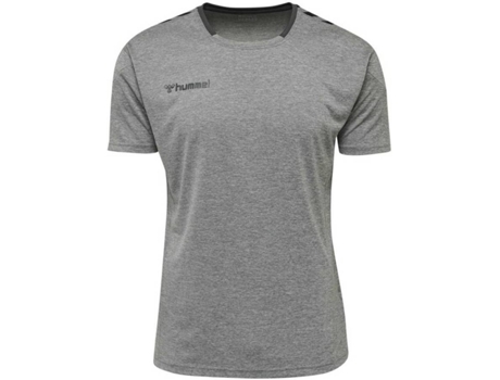 Camiseta de Hombre para Fútbol HUMMEL Authentic Poly Gris (L)