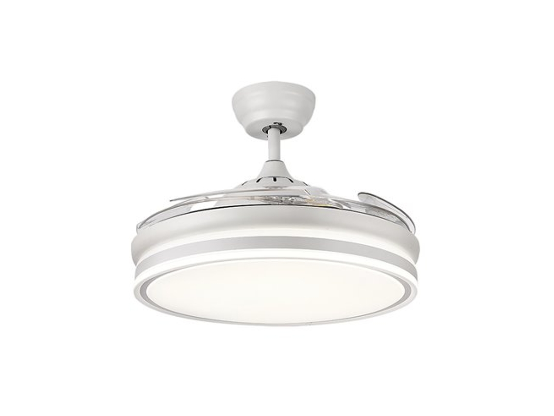 Ventilador de Techo DC Bayomo 72W Blanco 3 Aspas FABRILAMP