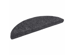 Peldaños De Escalera Adhesivos, 30 Unidades, 56 X 17 X 3 Cm, Color Gris Oscuro