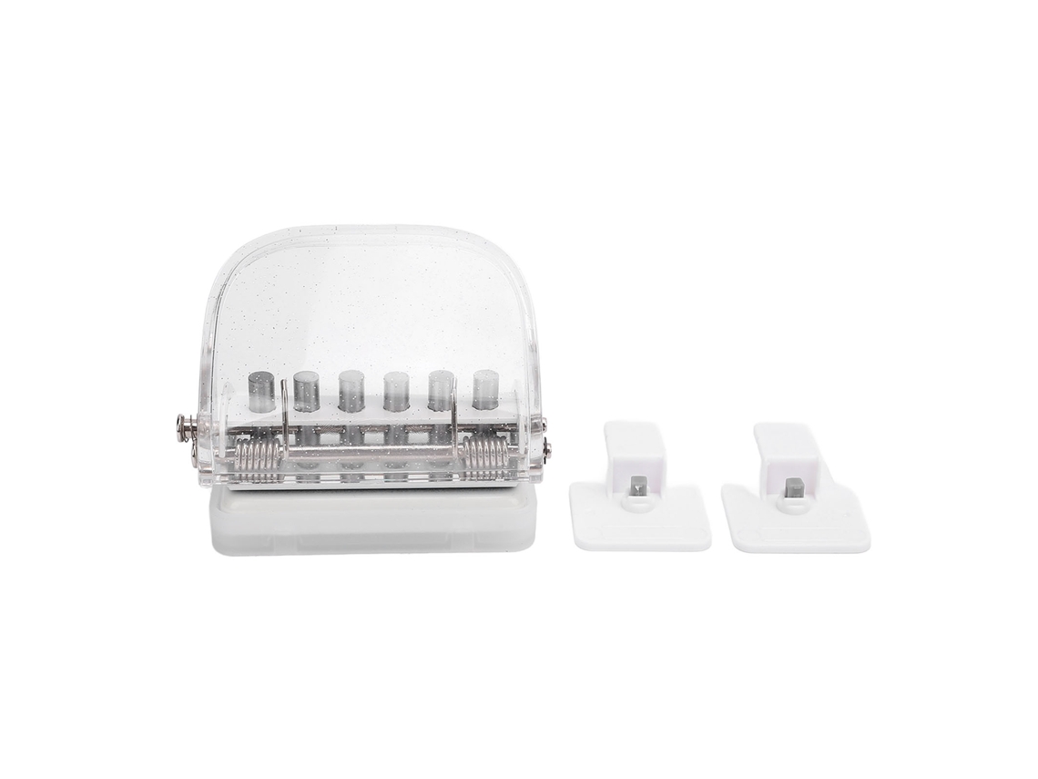 Perforadora Manual De 6 Orificios Con Tapa Transparente Para A4 30h B5 26h A5 20h Suministros De Oficina