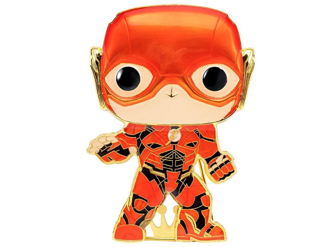 Pin pop esmaltado de Flash de la Liga de la Justicia de DC Comics Funko para niños