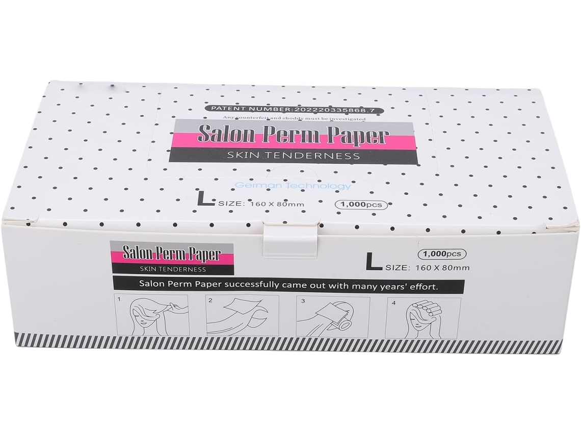 Papel permanente SFUSHOS, 1000 rollos, transpirable, resistente al calor.