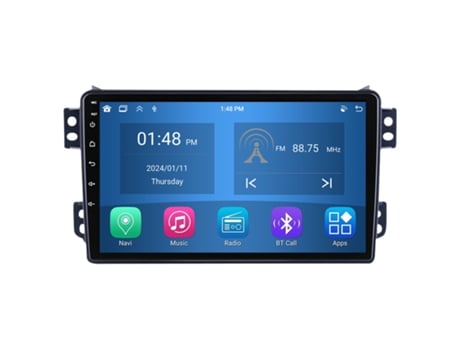 Autoradio 4GB RAM64GB ROM ROVERONE para Suzuki Splash para Opel Agila Maruti Ritz 2008 - 2017 CarPlay Android Coche Radio Bluetooth Navegación