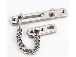 Cerradura De Cadena Para Puerta Bucle Seguridad Limitador Pestillo Acero Inoxidable Cerrojo Antirrobo