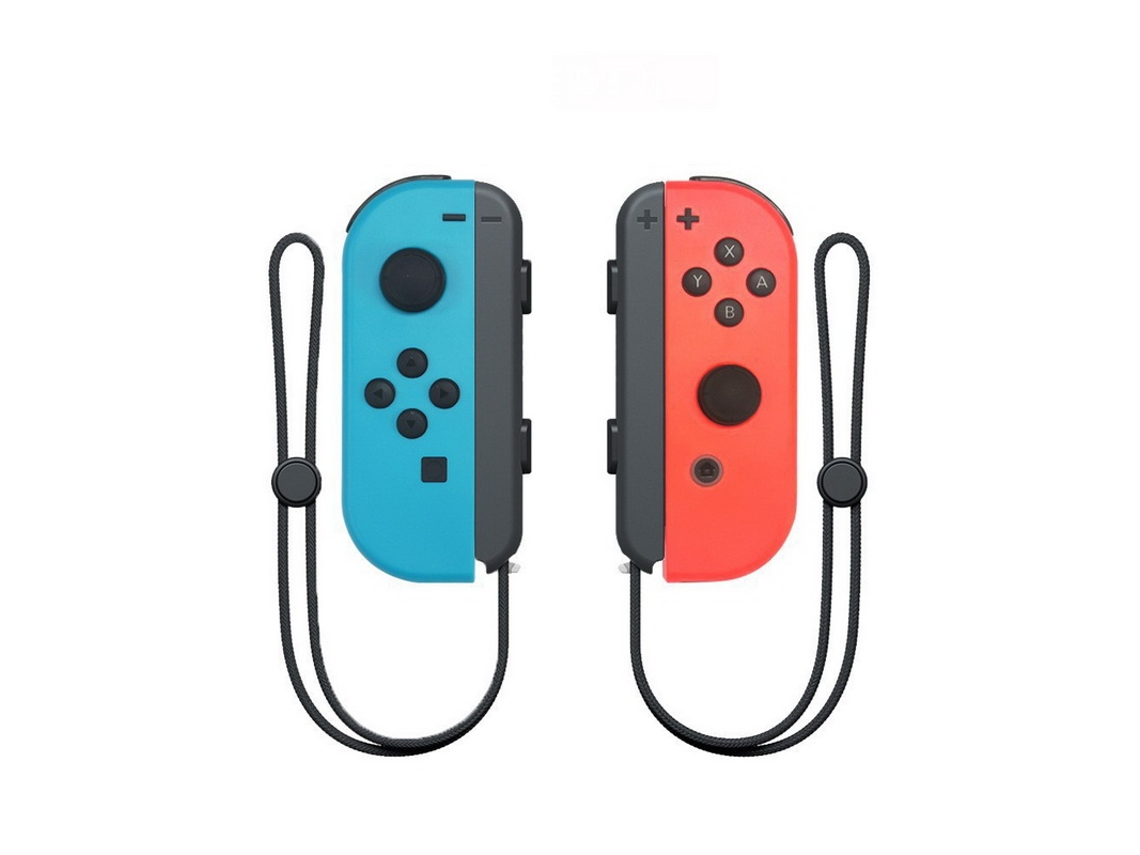 Mando inalámbrico Joycon (L/R) ZRUXE para Nintendo Switch/Oled/Lite-Azul Rojo