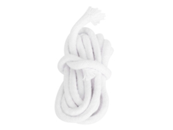 Bol de cera de algodón natural con trenza redonda funcional para la fabricación de velas y lámparas de aceite caseras.