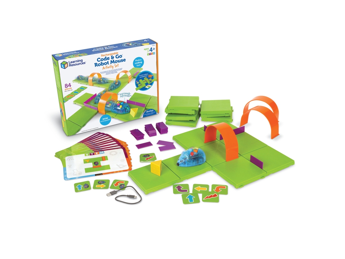 Recursos de aprendizaje Code Go Mouse - Juego de juguetes de ratón programable
