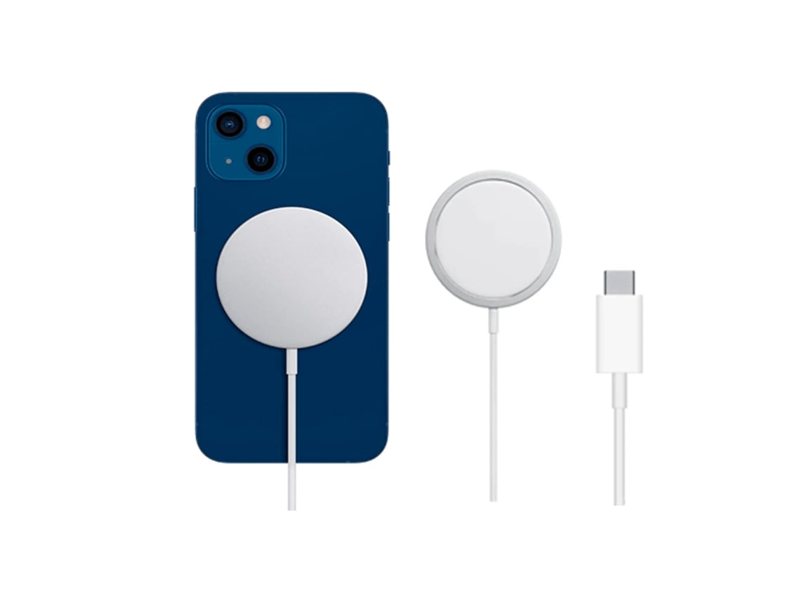 Cargador Inalámbrico Carga Rápida para Apple Iphone 13 - Blanco