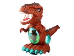Brinquedo Dinossauro Com Música Luzes E Spray Andador Universal Para Crianças