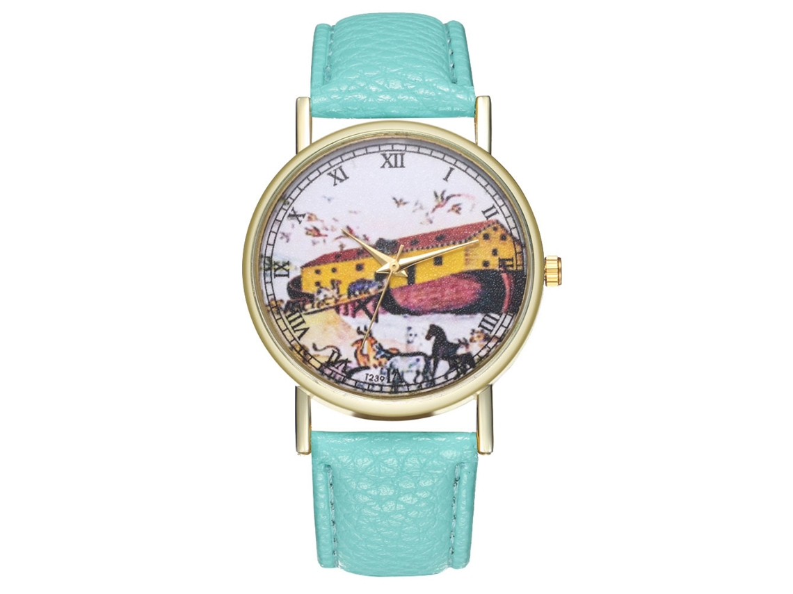 Reloj De Pulsera Analógico De Cuarzo Unisex Zhoulianfa Fashion Con Esfera Redonda