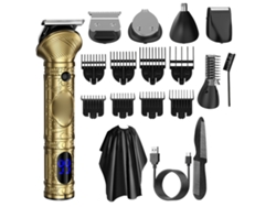 Afeitadora De Pelo Y Barba Ipx7 Impermeable Recargable, Kit De Afeitado Para Hombre Portátil Inalámbrico Para Nariz Y Cuerpo