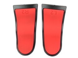 Extensiones de gatillos táctiles L2/R2 para mando de PS4 - Rojo