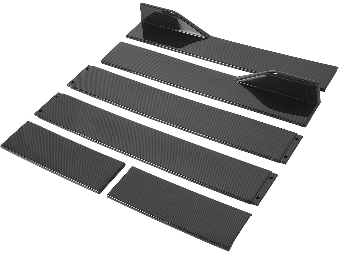 Spoiler Delantero Abs Para Parachoques Delantero De La Serie 3 F30 F35 2012-2018, Accesorios, 2 Piezas, Color Negro.