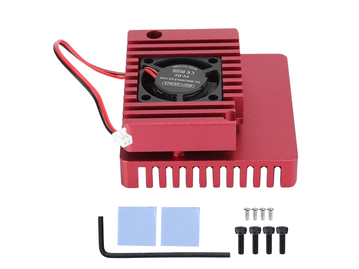 Carcasa de refrigeración de aleación de aluminio (refrigeración de CPU, accesorio para NanoPi)