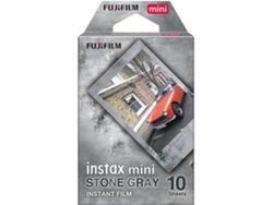 Recarga de Papel Fotográfico FUJIFILM Instax Mini Stone Gray (10 Fotos)