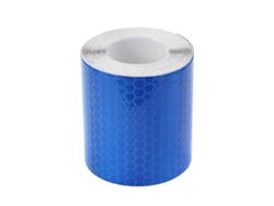 Cinta Reflectiva Impermeable Para Vehículos, 2 Paquetes 5cm*3m Pegatinas De Advertencia De Alta Intensidad Para Coches, Motos Y Bicicletas 5*300cm Azul