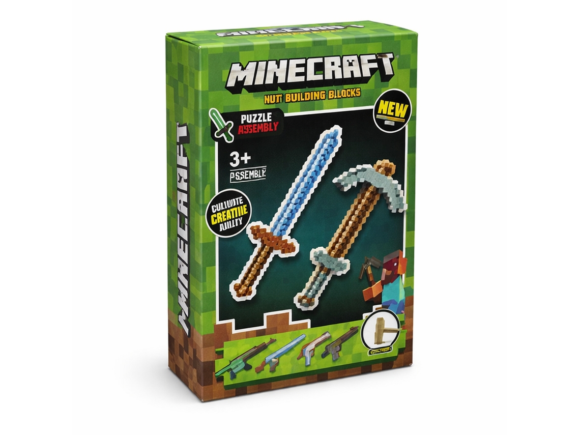 Arma Minecraft - Nut Building Blocks Bk Fc690e Multicores
