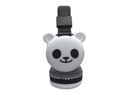 Auriculares Inalámbricos Para Que Los Niños Estudien, Auriculares Estéreo Supraaurales, Color Blanco Panda.