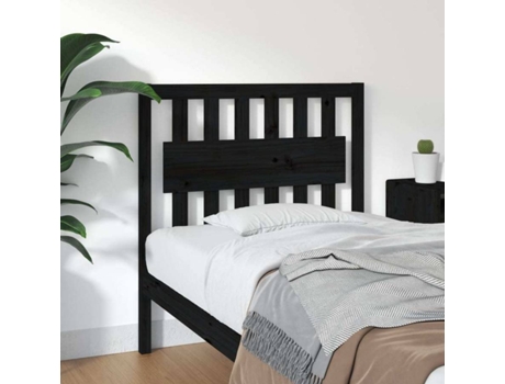 Cabecero de cama VIDAXL Negro Madera (95.5x4x100 cm)