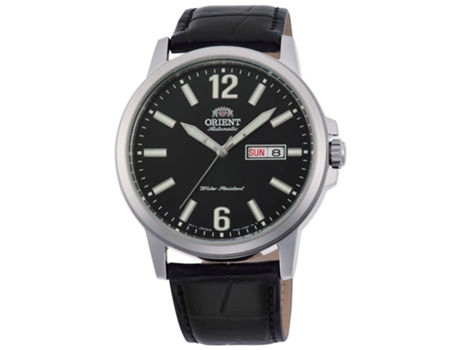 Reloj ORIENT WATCHES Hombre (Cuero - Negro)