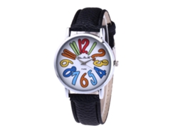 Reloj De Cuarzo Coreano Para Mujer Con Correa De Cuero Zhoulianfa F-414