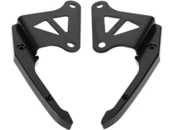 Accesorio De Asa Trasera Para Motocicleta, Asiento Cómodo En Aleación De Aluminio Negro, Barra