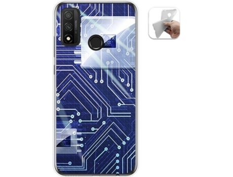 Carcasa Huawei P Smart 2020 TUMUNDOSMARTPHONE Circuito Multicolor