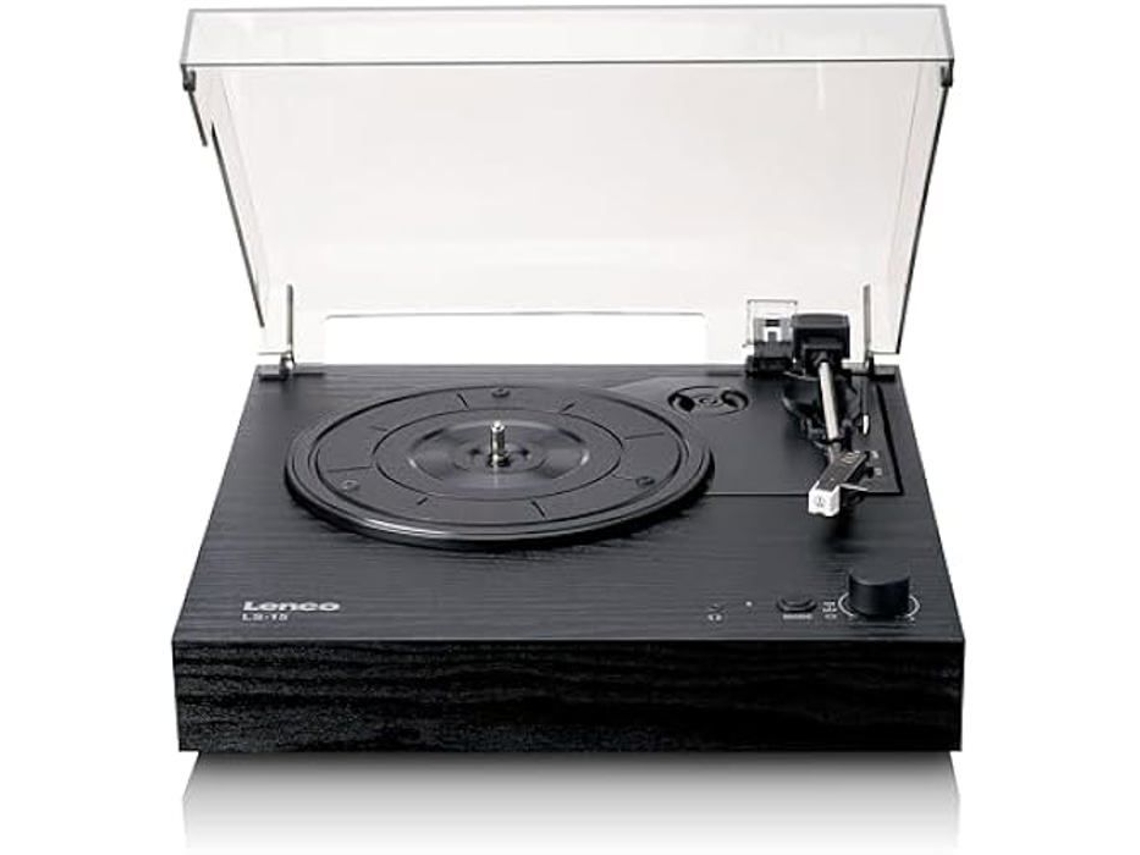 Tocadiscos de vinilo Lenco Ls 15bk Bluetooth® con 2 altavoces integrados Micro At3600l