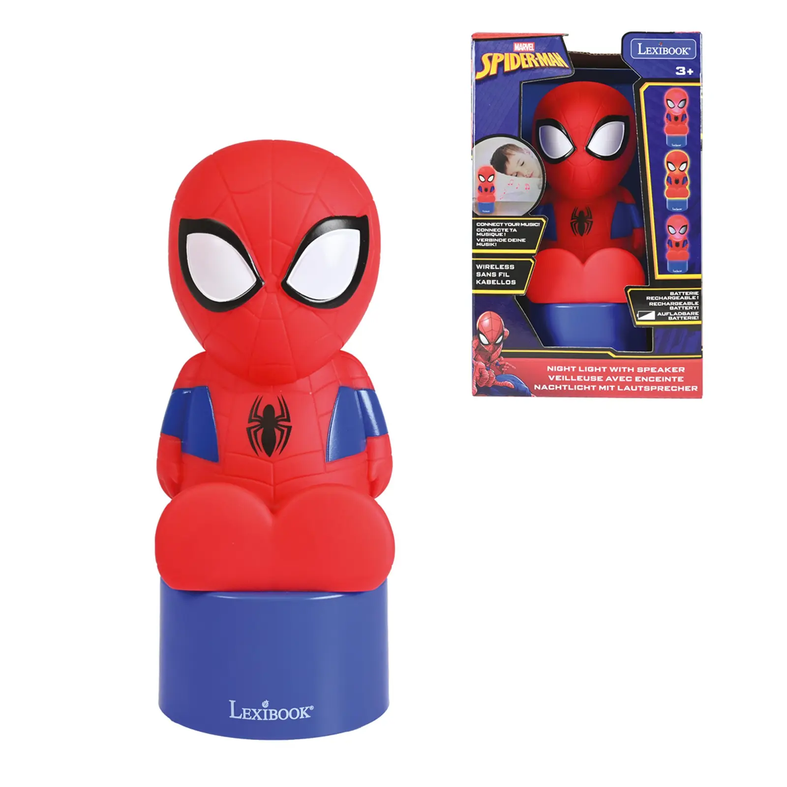 Spider-man Bluetooth®-nachtlicht-lautsprecher
