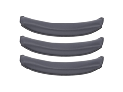 3 Almohadillas De Repuesto Para Auriculares, De Piel Sintética Suave, Para Auriculares W820nb Y W820nb Plus, Color Gris Oscuro.