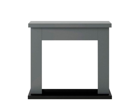 Fuego Ugo Gris Chimenea Marco Mdf Estructura Madera