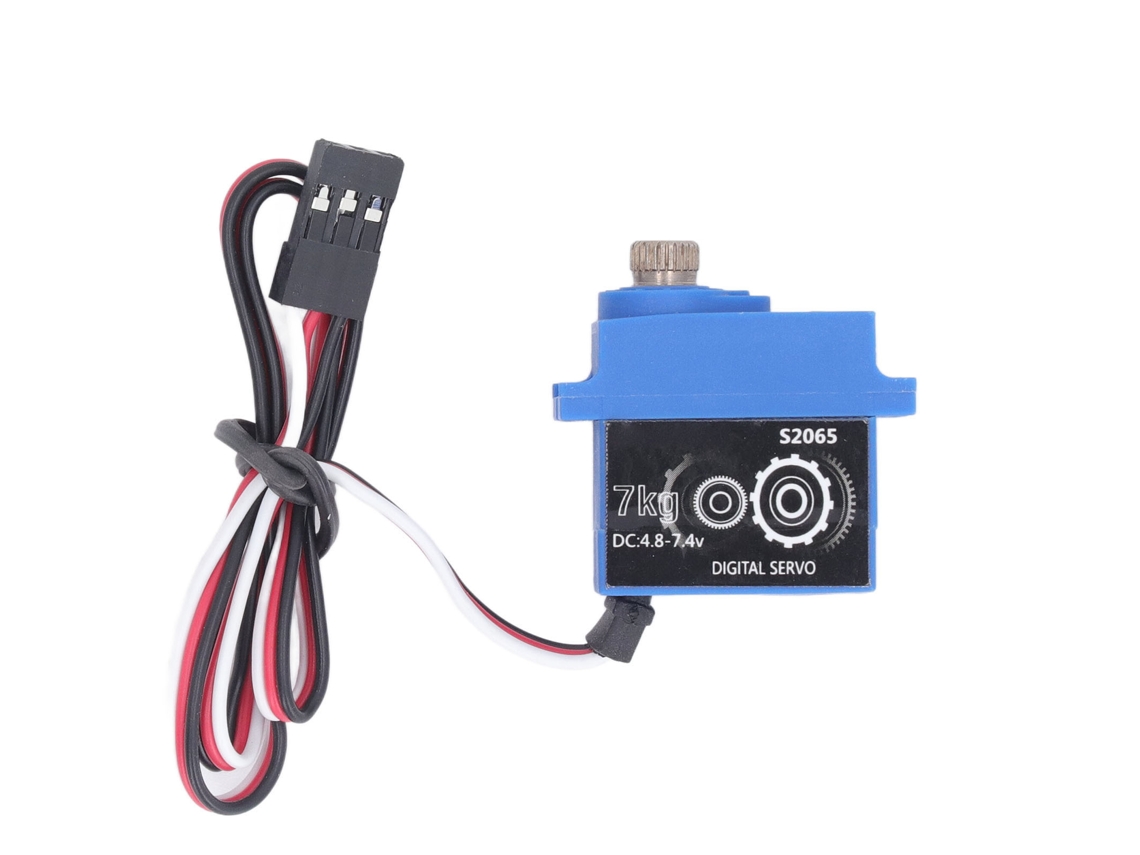 Servo Digital Rc De 7 Kg Con Diseño Impermeable Para Vehículos Rc Crawler Scx10 Iii Y Otros A Escala 1/10.