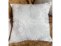 Funda de cojín blanca 45*45cm BOD HOME