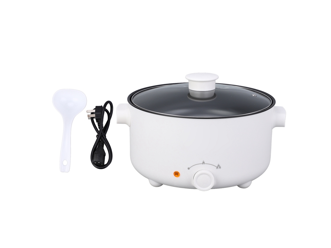 Olla Eléctrica Multifuncional Para Fondue De 3,5 L, Antiadherente, Con 3 Niveles De Potencia Para Dormitorio Y Hogar.