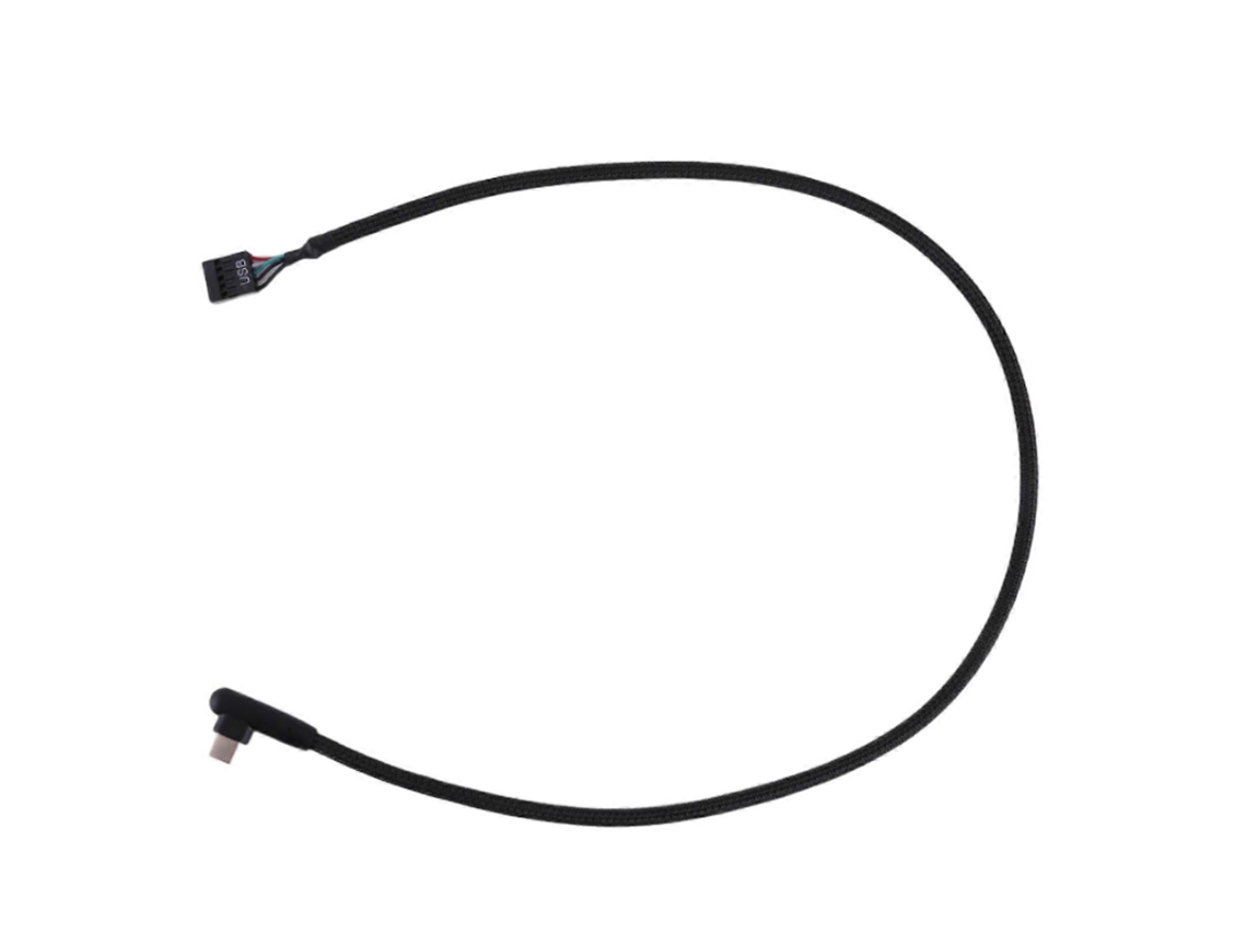 Cable USB a tipo C LALAMOLI de 9 pines con blindaje antiinterferencias, 60 cm
