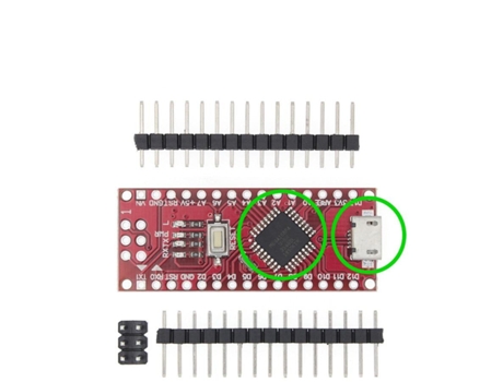 Bootloader SLOWMOOSE Compatible con Controlador Nano 3.0 para Arduino