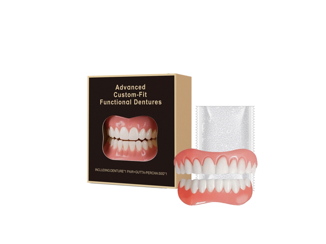 Juego decorativo para prótesis dentales