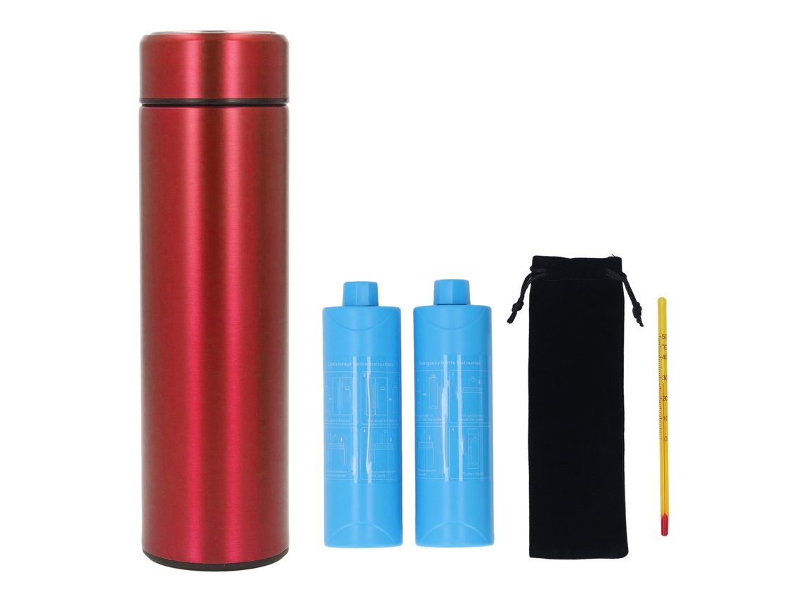 Estuche De Viaje Portátil De Acero Inoxidable Para Bolígrafos, Ideal Para Uso En Exteriores.