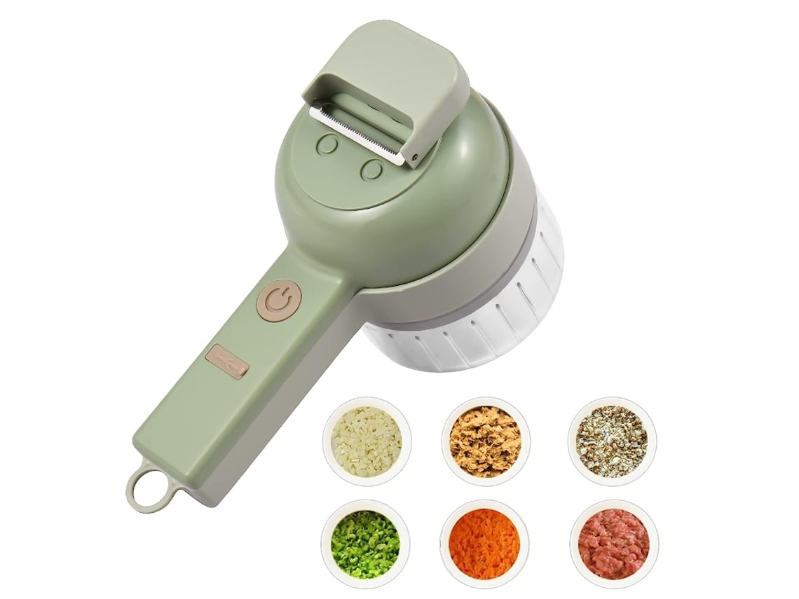 Cortadora De Verduras Multifuncional - Verde