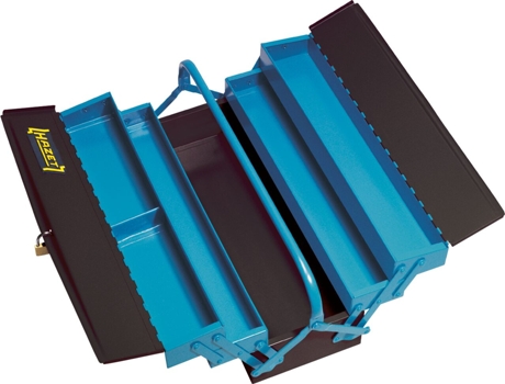 HAZET 190L Caja de Herramientas de Metal Vacía: 575 Mm X 210 Mm X 245 Mm