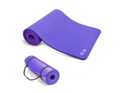 Esterilla De Yoga Y Pilates Hxg Nbr 180x60 Cm | Antideslizante, Resistente A La Humedad, 1 Cm De Grosor, Con Mango De Goma Ultravioleta