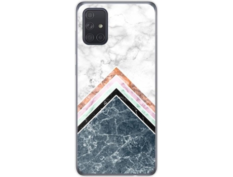 Carcasa Samsung Galaxy A71 TUMUNDOSMARTPHONE Dibujos Multicolor