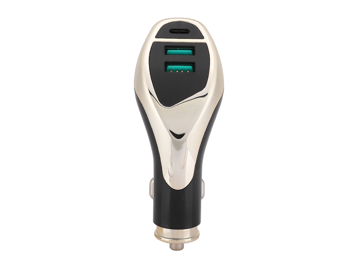 Cargador portátil para coche ABS (carga rápida y segura)