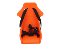 Portamuñecas Para Bicicleta, Frontal Ajustable, Carpeta De Plástico Naranja Para Que Los Niños Jueguen Al Aire Libre.