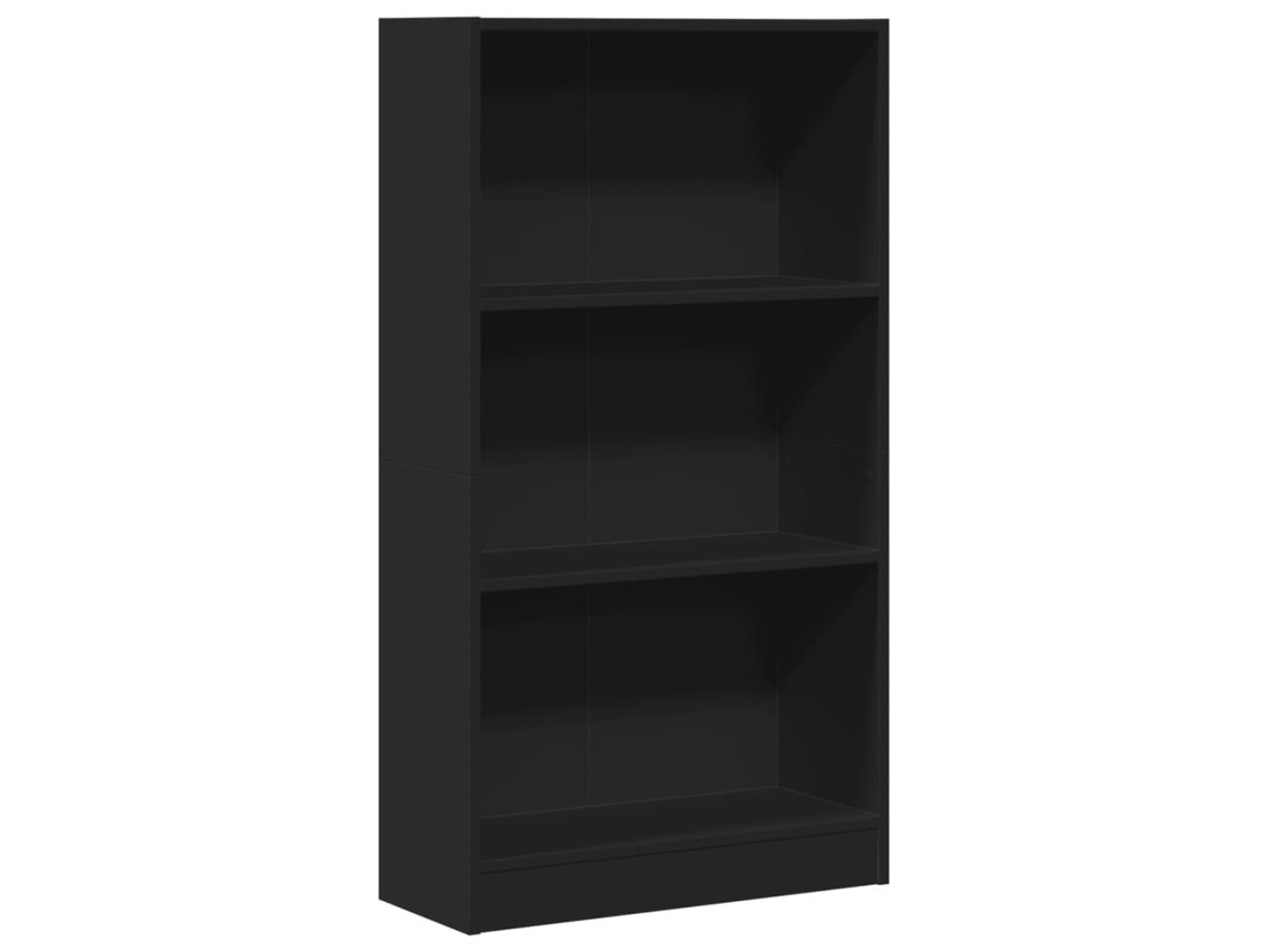 Estantería 60x24x109 cm Derivados de Madera Negro MAISON EXCLUSIVE