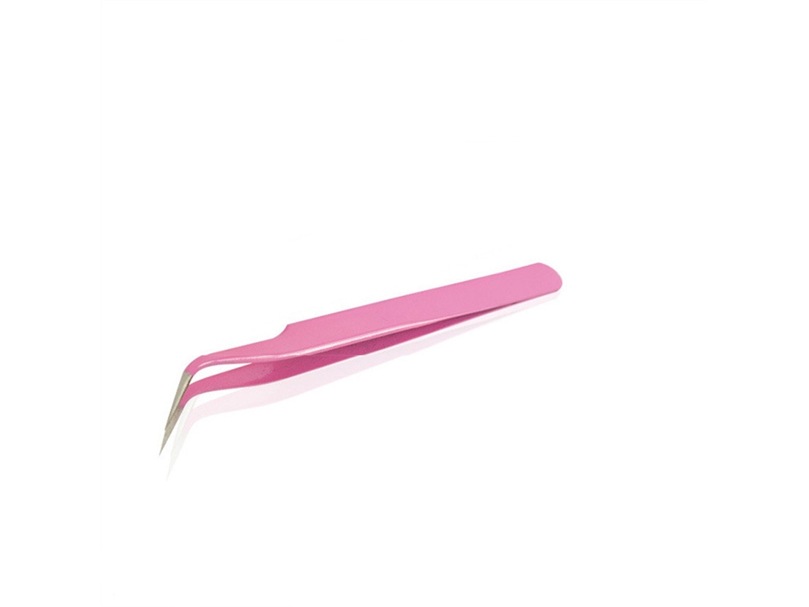 Pinzas De Acero Inoxidable Para La Aplicación De Pestañas Postizas (cabeza Curva)